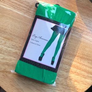 Nylon Green tights